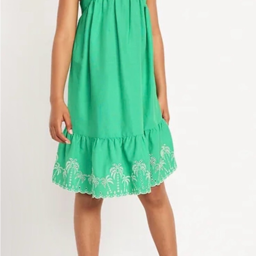 EUC Old Navy Sleeveless Embroidered Sundress - Girls XL (14-16)